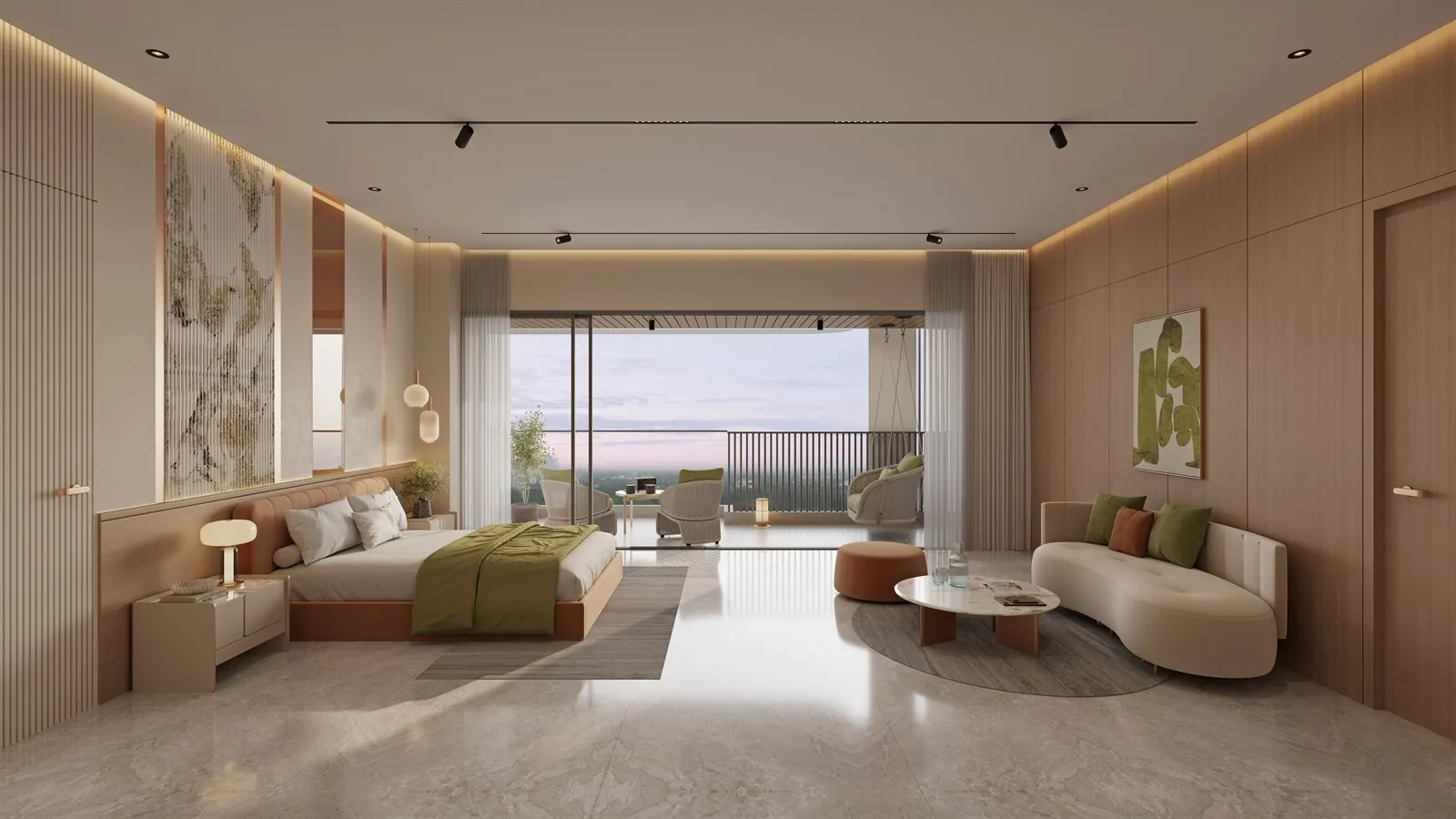 5 BHK bedroom