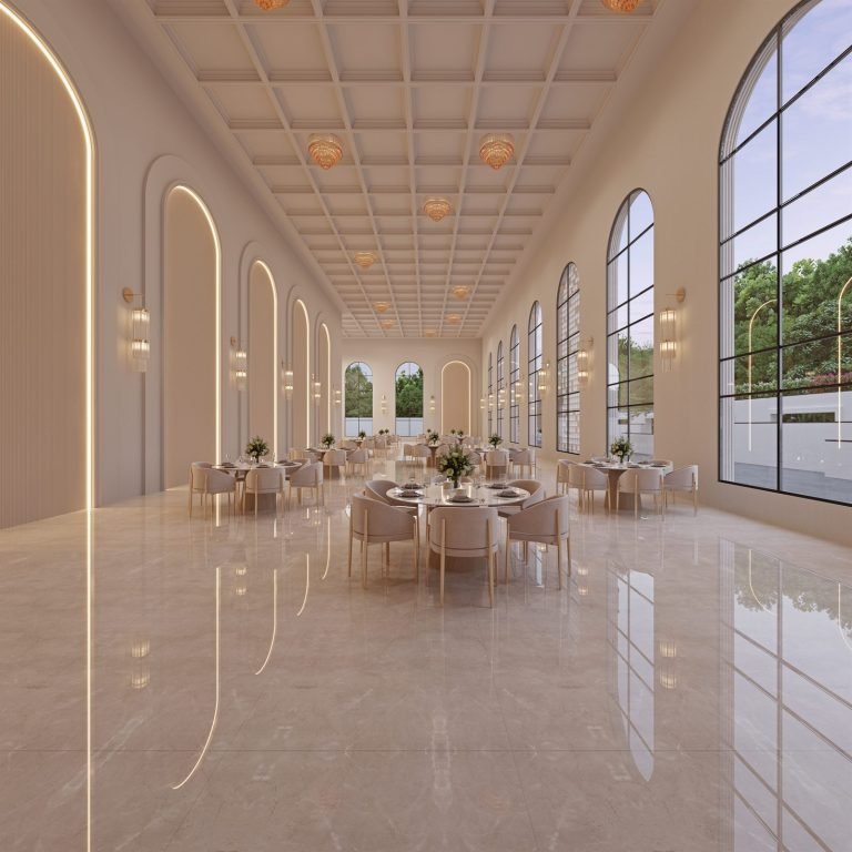The banquet hall
