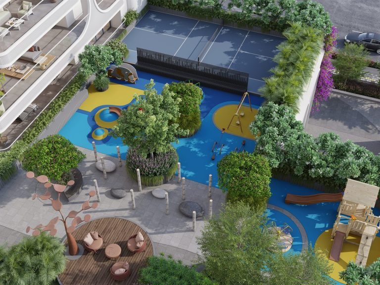 Kids play area