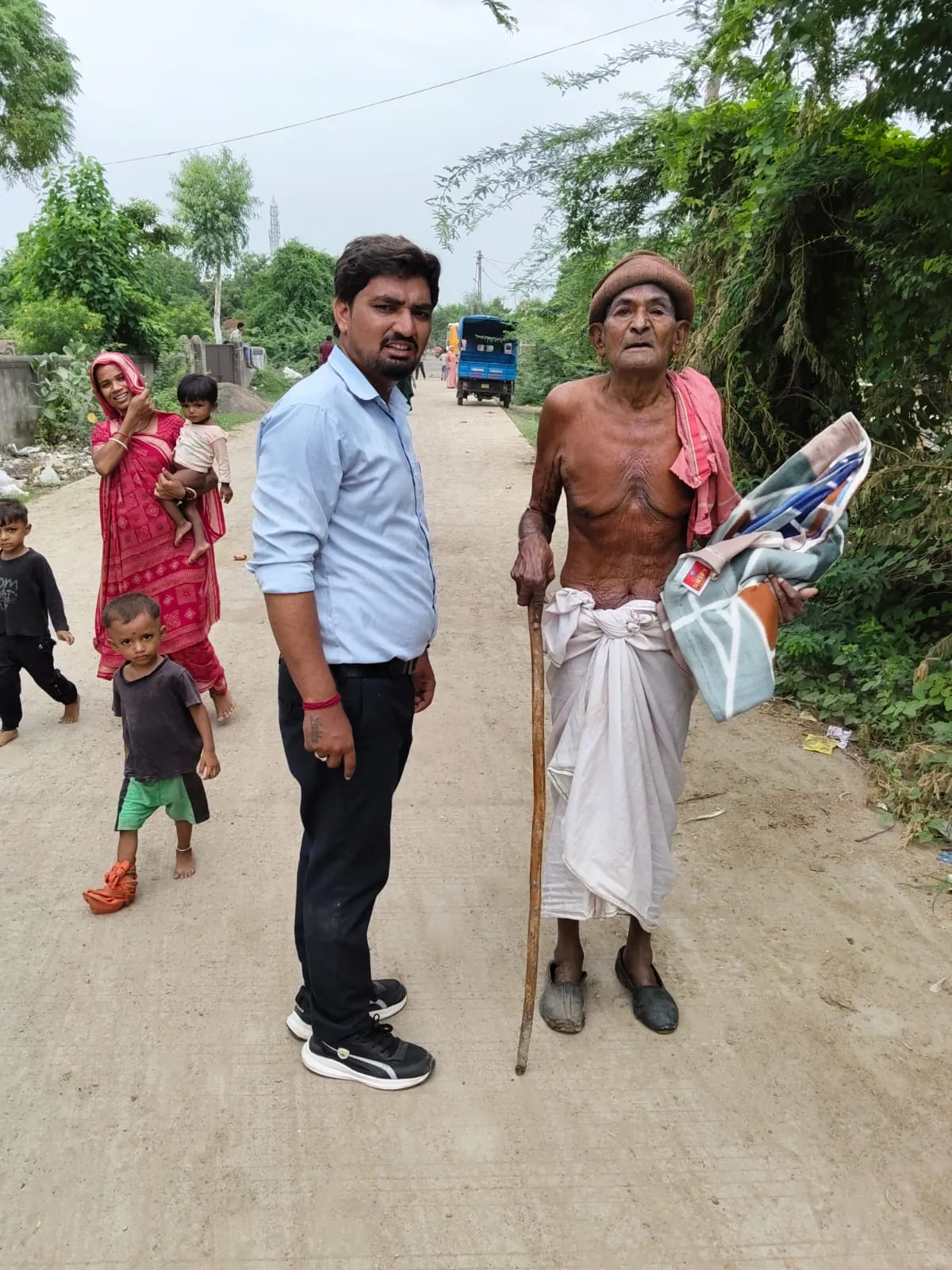 NB Seva Foundation: meeting the village elders